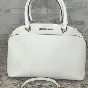 Michael Kors white purse and wallet included